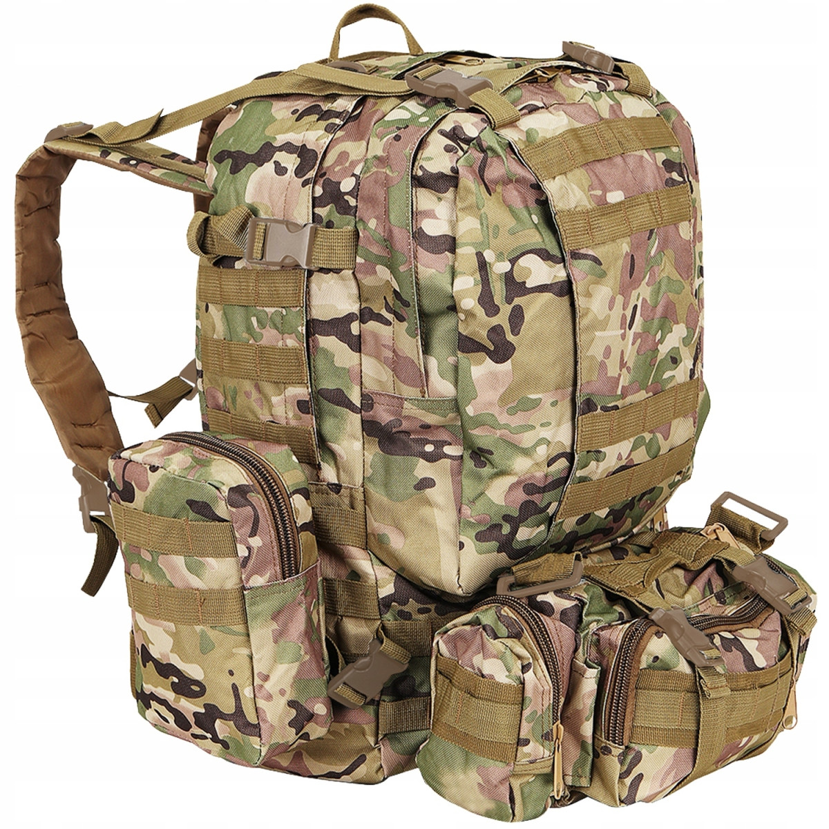 PLECAK TURYSTYCZNY WOJSKOWY TAKTYCZNY MILITARNY 48L DUŻY WYTRZYMAŁY