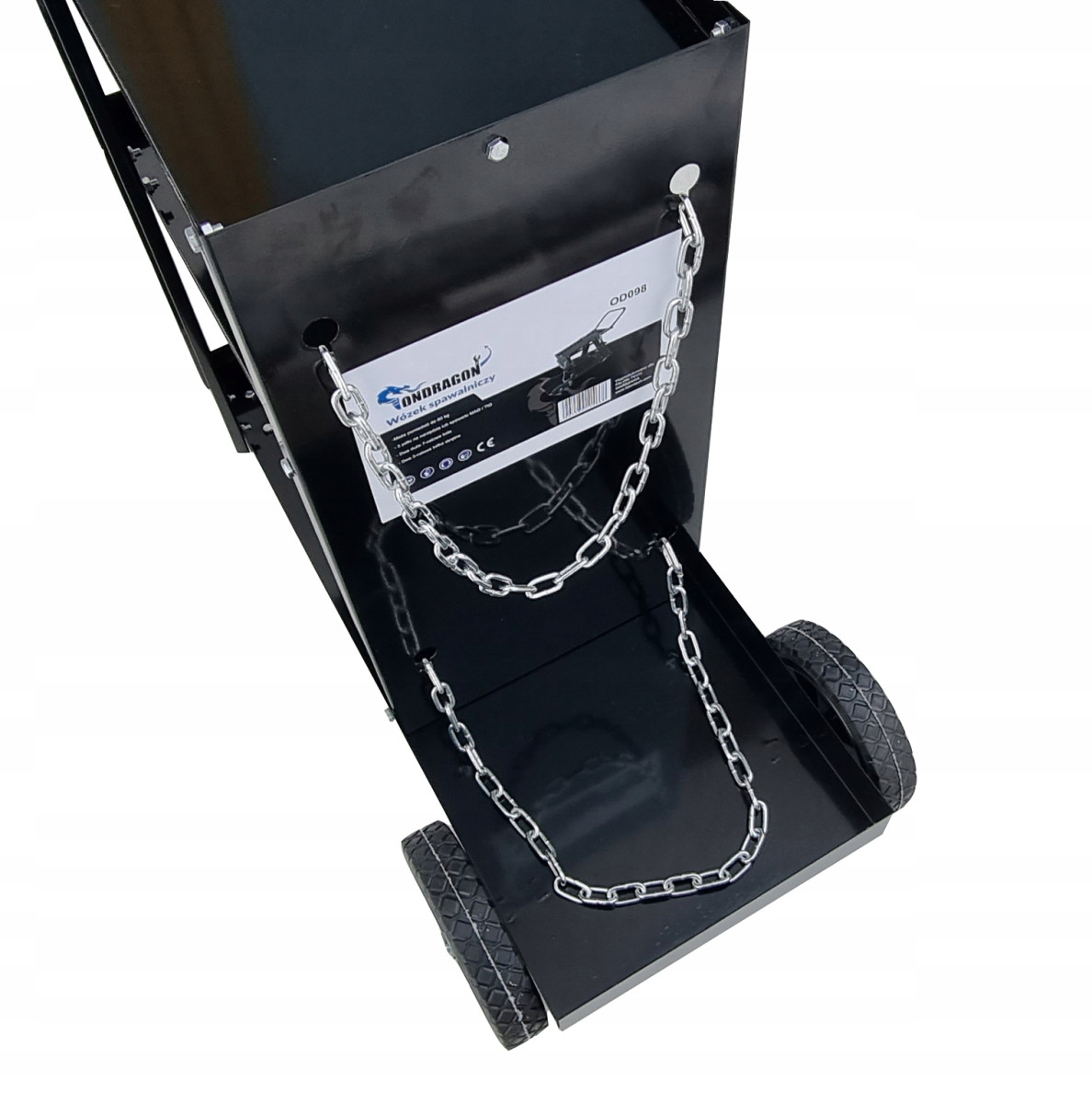 WÓZEK SPAWALNICZY DO SPAWAREK TIG MIG I BUTLI SPAWALNICZYCH STABILNY PÓŁKI