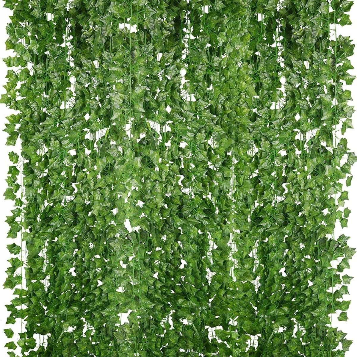 SZTUCZNY BLUSZCZ x24 NA ŚCIANE BALKON KWIATY LIŚCIE ZIELONA ŚCIANA 50m