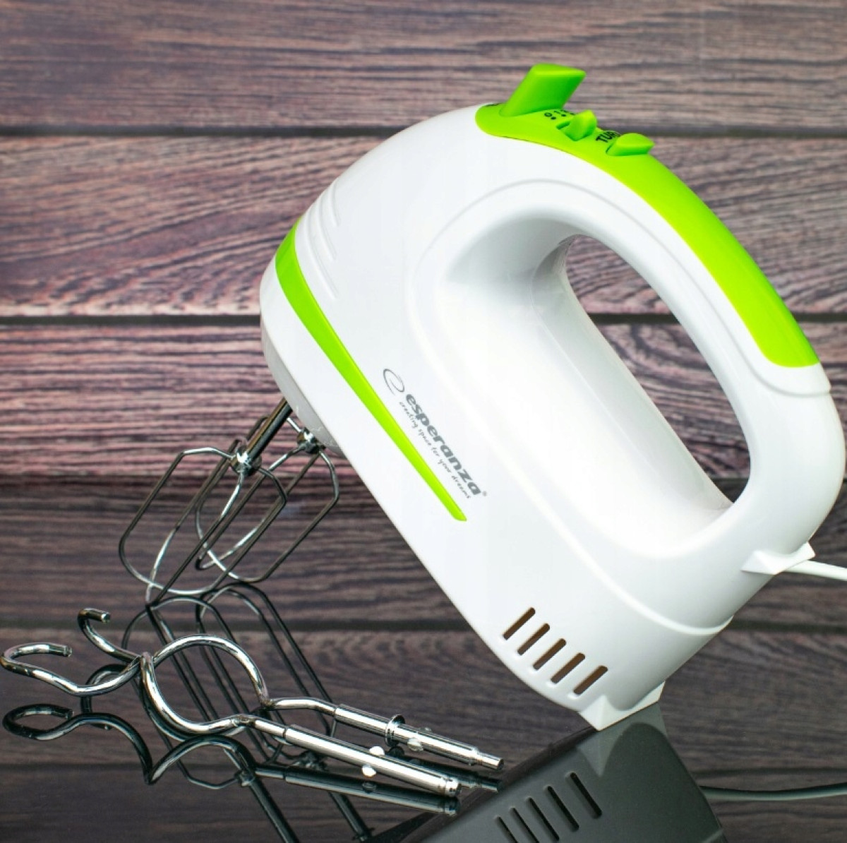 MIKSER RĘCZNY 400W ROBOT KUCHENNY 4 KOŃCÓWKI MOCNY TURBO ERGONOMICZNY